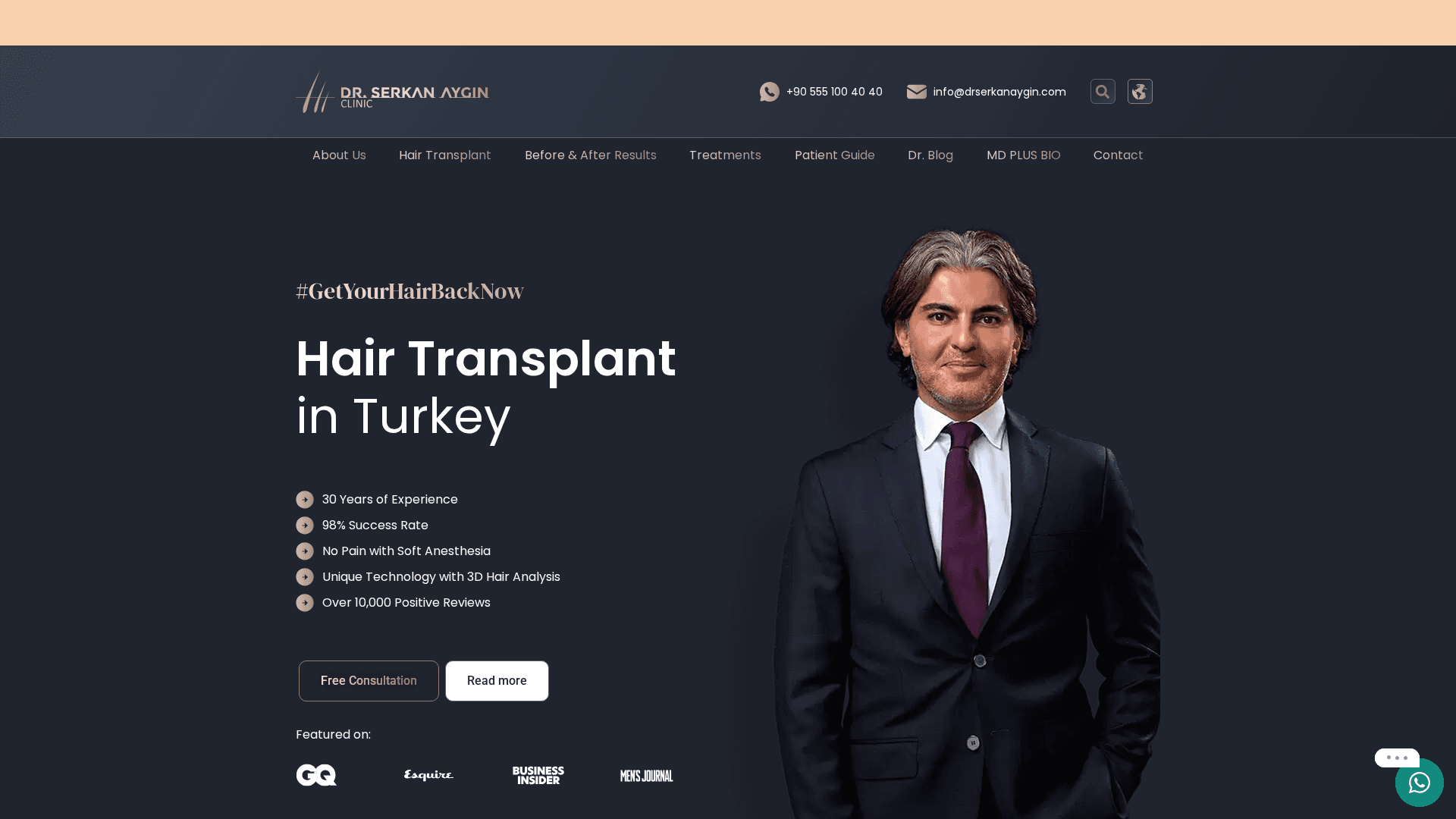 Dr Serkan Aygın Hair Transplant Clinic