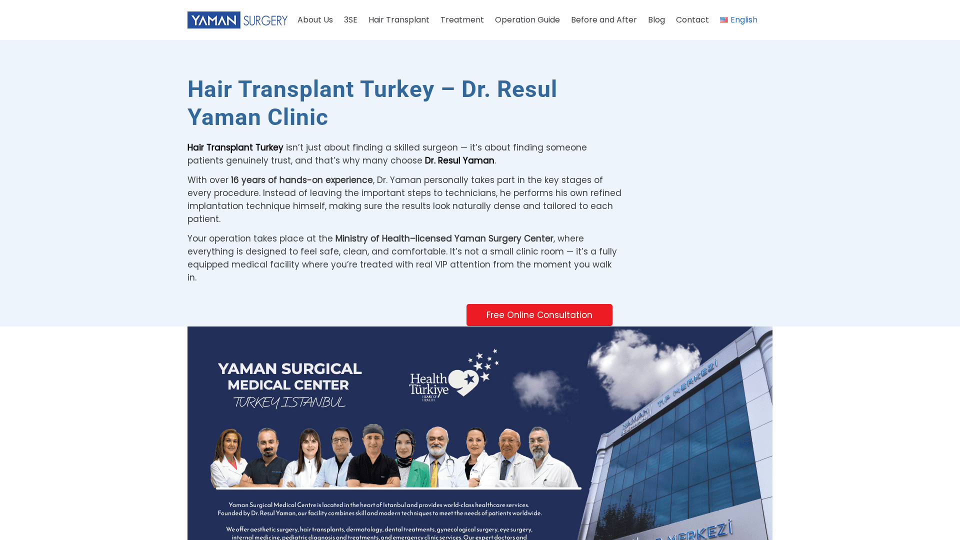 Dr. Resul Yaman Hair Clinic