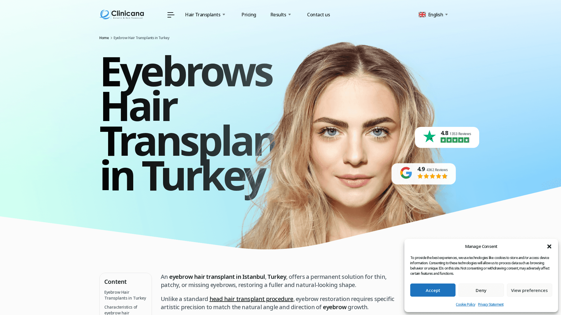 Clinicana Hair Transplant & Esthetic Surgeries